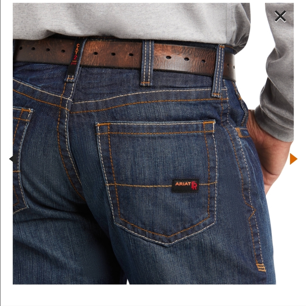 Ariat Fr M3 Loose Basic Stackable Straight Leg Je… - image 2